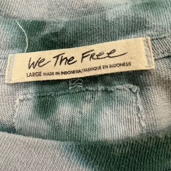 Free People We The Free tie-dye shirt - Picture 5 of 8